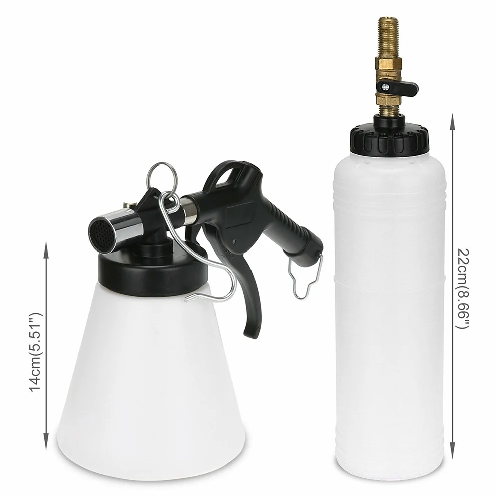 moobody 1.75L Pneumatic Brake Fluid Bleeder Pump Car Air Extractor Oil Bleeding Kit