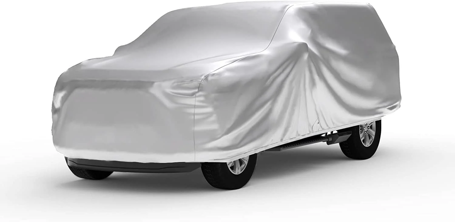 Car Cover Compatible with Dodge 1994-2002 Ram 2500 Regular Cab with Camper Shell Weatherproof Light Outdoor Multilayered Durable Truck Cover  for Sun, High Moisture Climates