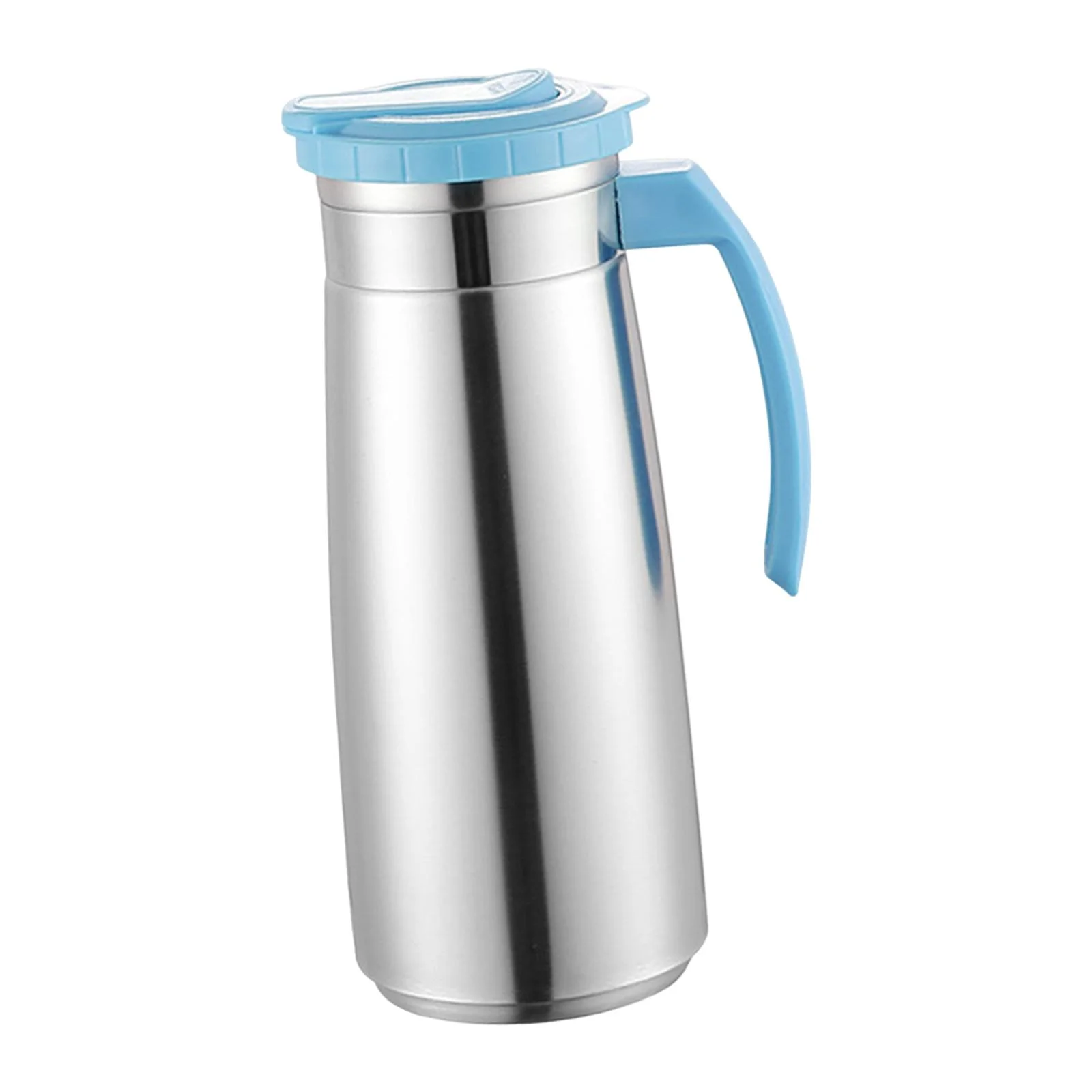 Cold Water Kettle Water Jug Drinkware Water Pitcher for Milk Beverage Juice Blue