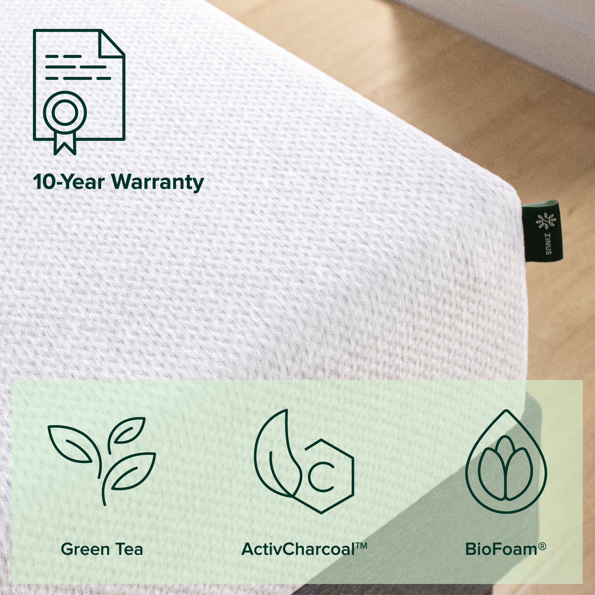 Spa Sensations by Zinus Theratouch 10