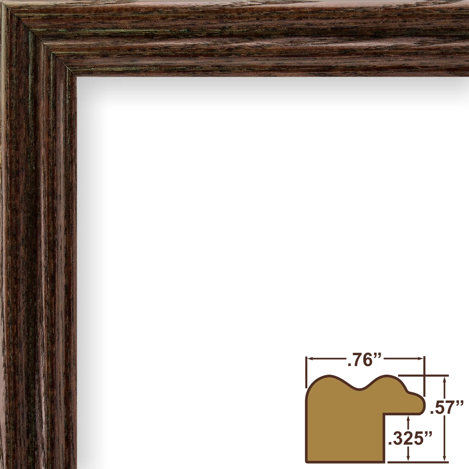 Craig Frames Wiltshire 200, 8x28 inch Traditional Red Hardwood Picture Frame