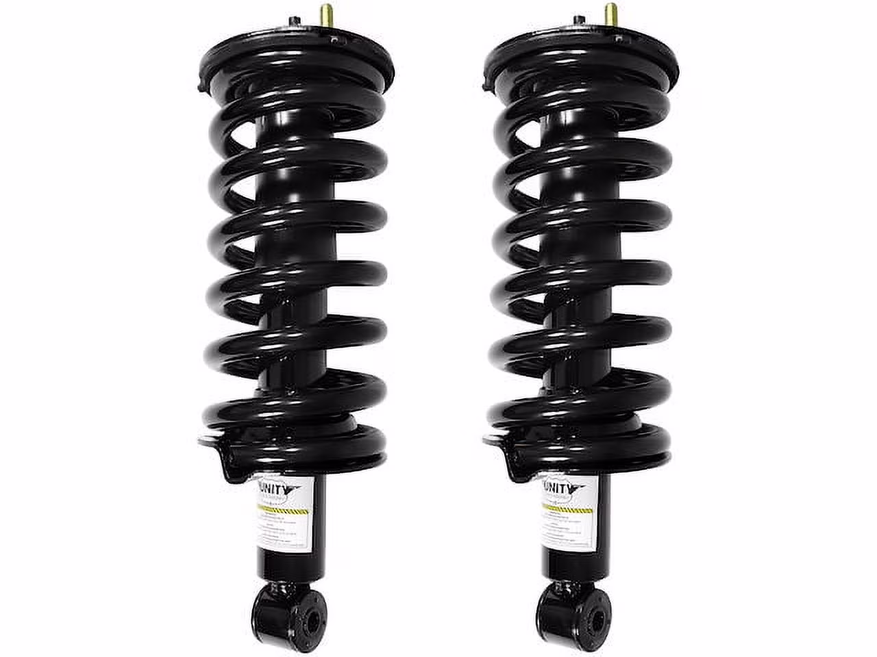 Front Strut and Coil Spring Assembly Kit - 2 Piece - Compatible with 2005 - 2015 Nissan Armada 4WD (Excludes with Rear Air Leveling) 2006 2007 2008 2009 2010 2011 2012 2013 2014