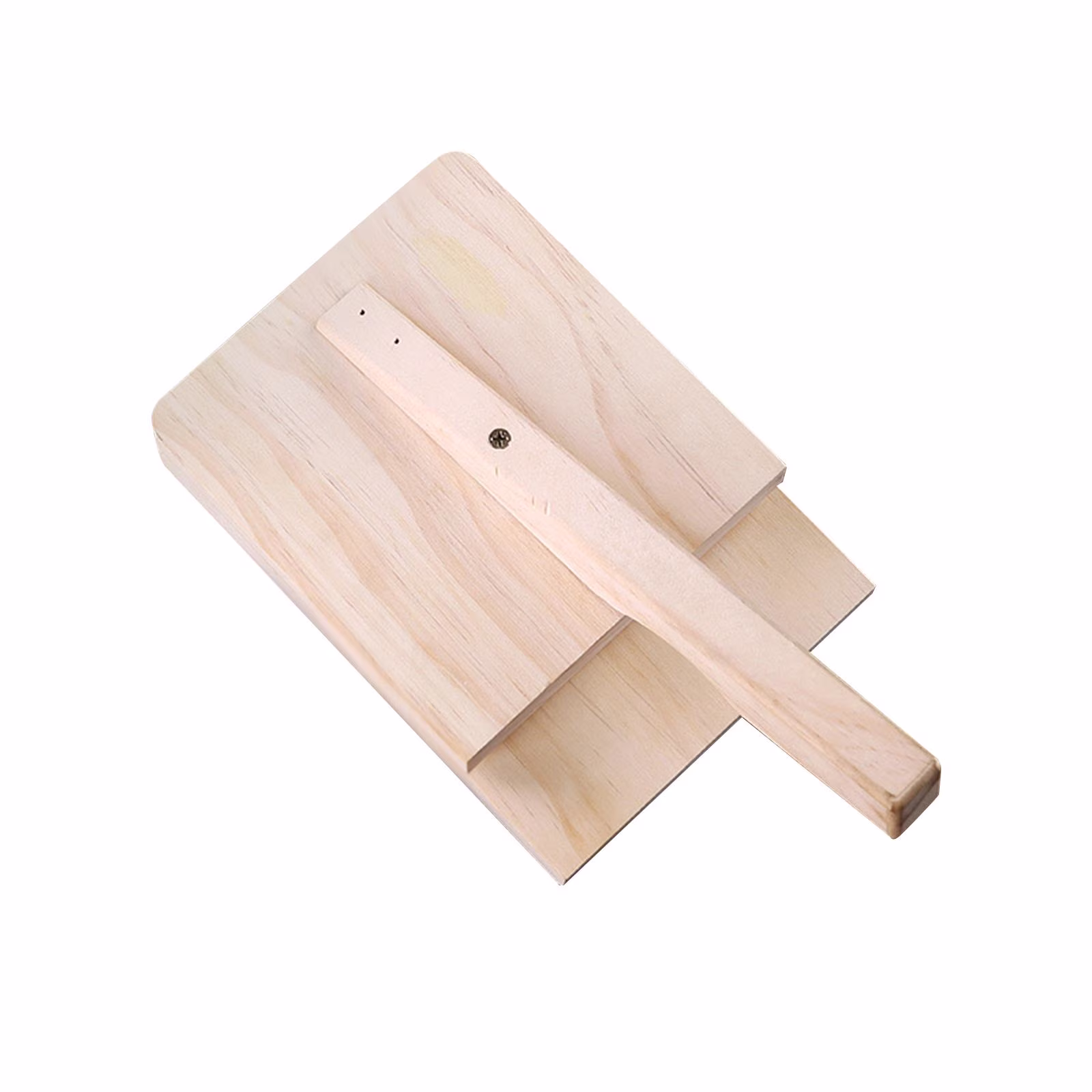Baoblaze Wooden Tortilla Press Chapati Dumpling Press Tool for Cooking Kitchen Picnic