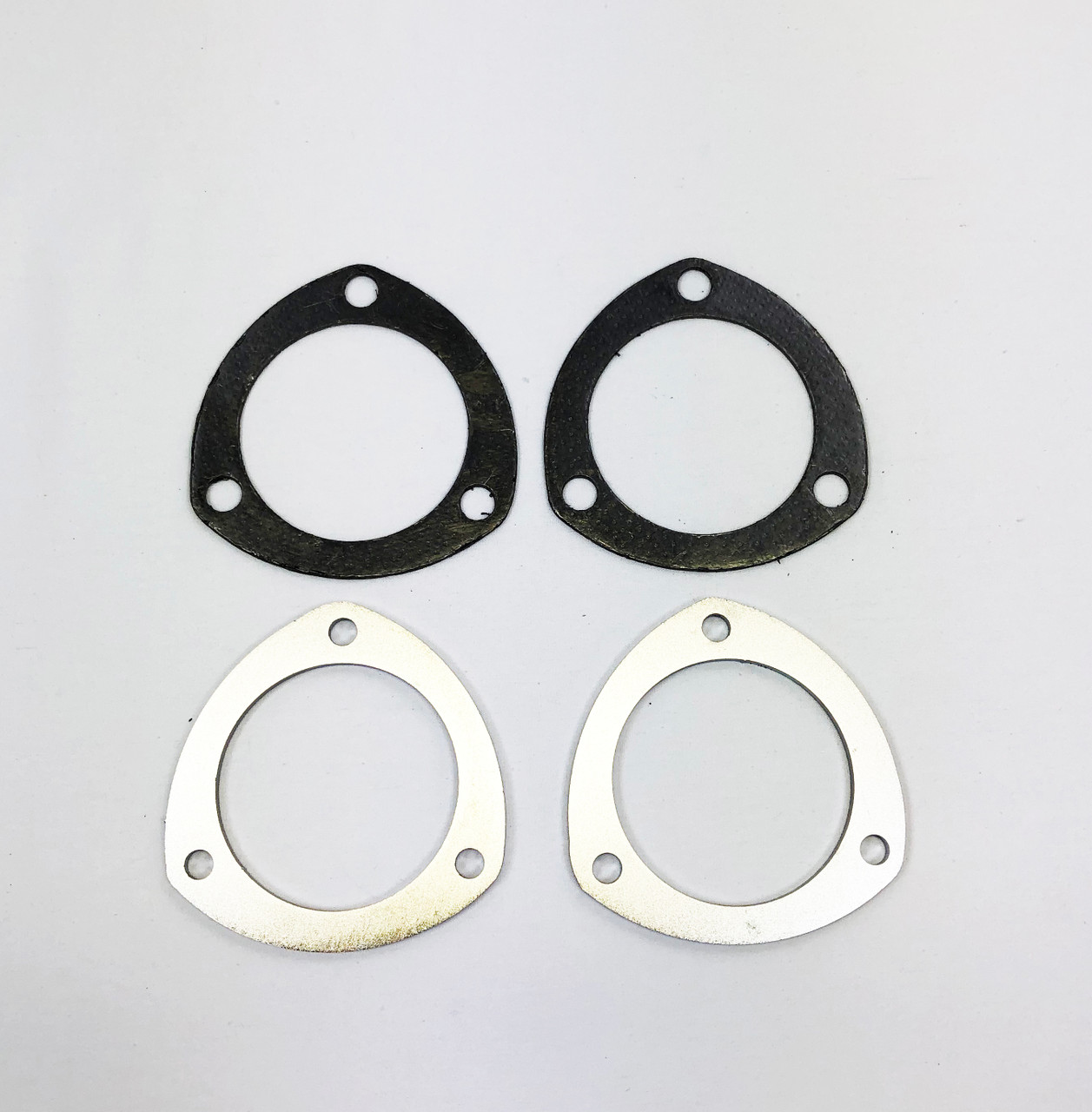 Exhaust  3.00 " Header Collector Flange & Gasket 3 Bolt Wesdon Exhaust gaskets Wesdon Flanges
