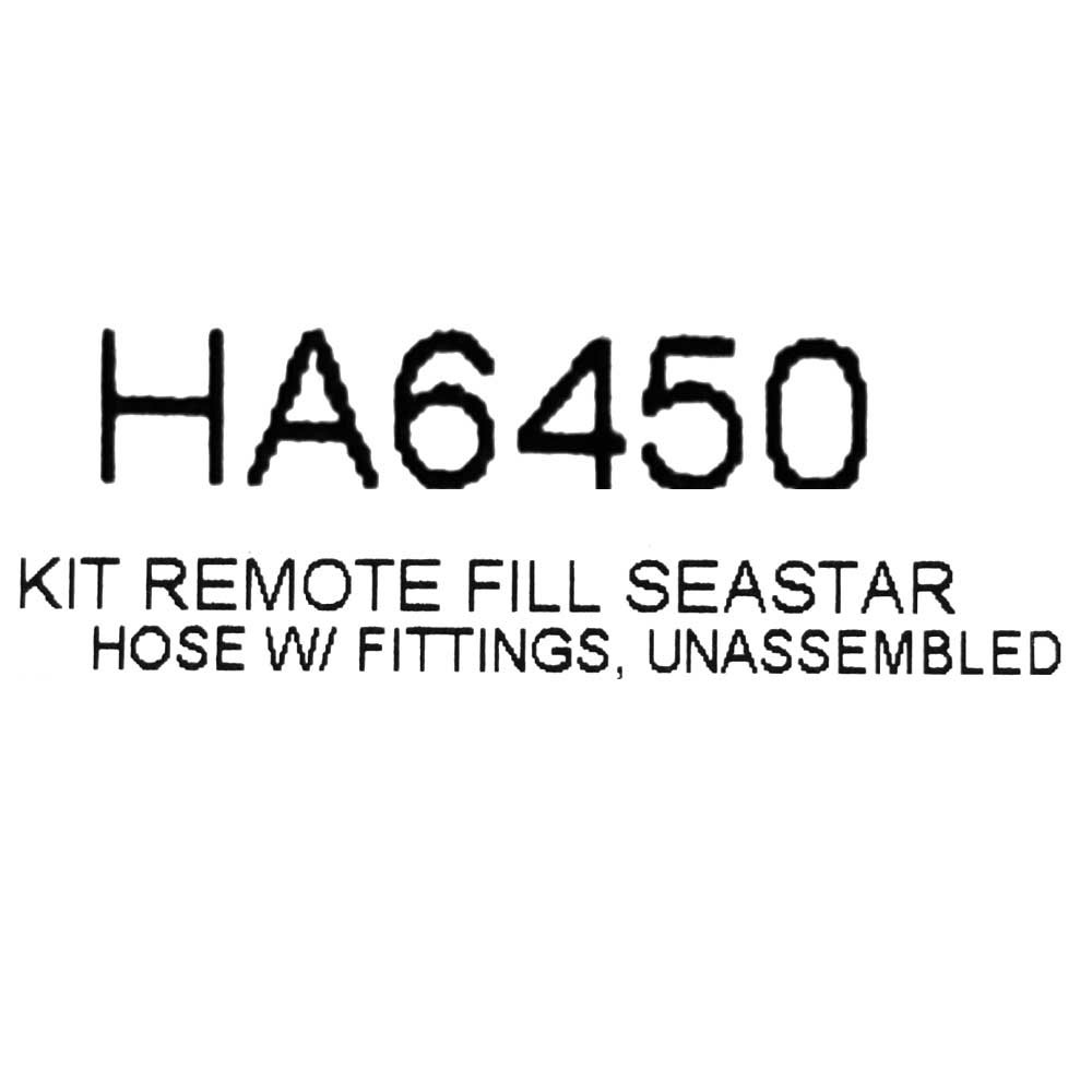 SeaStar Solutions Boat Remote Fill Hose HA6450 | Steering Helm (Kit)