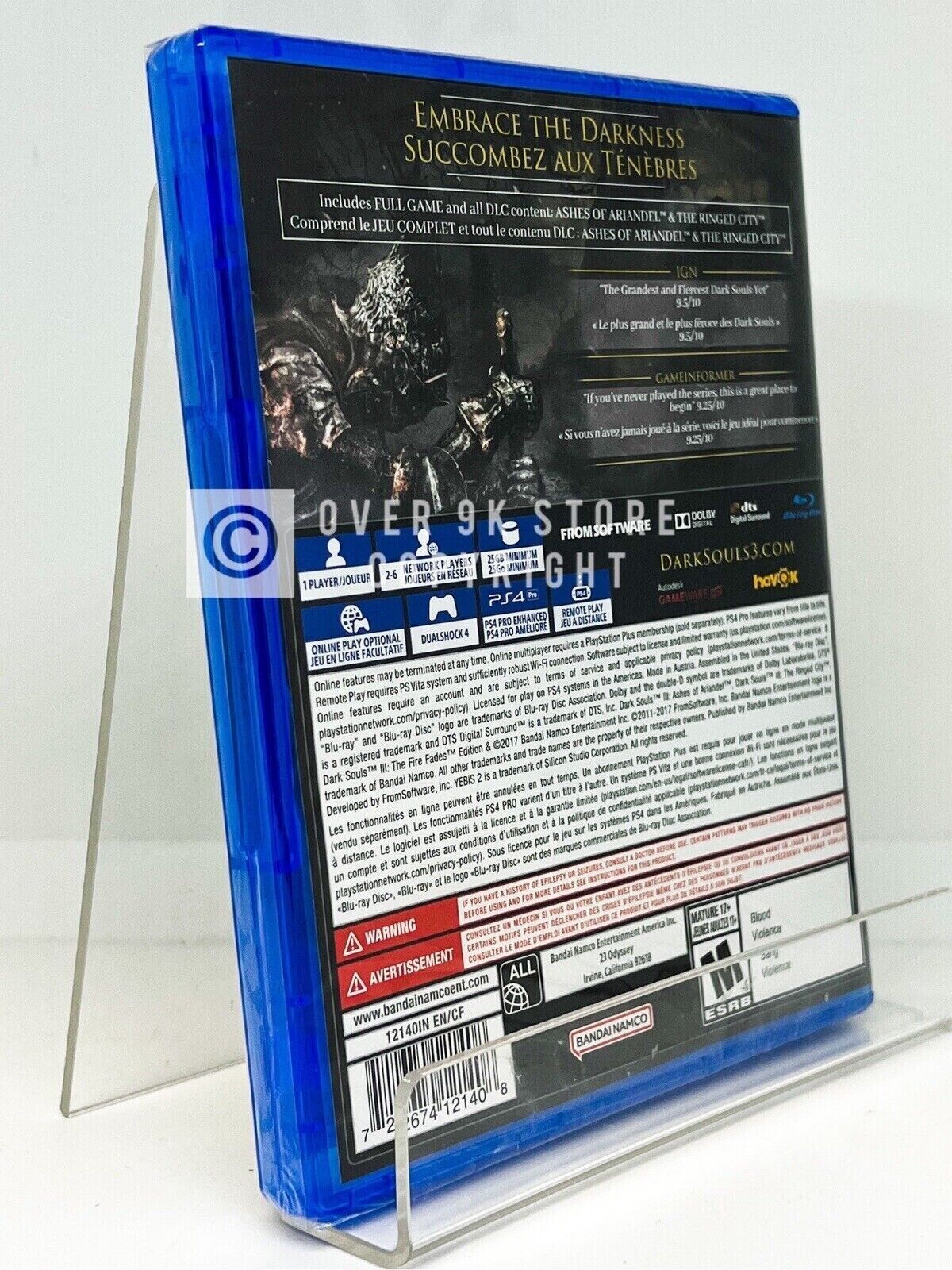 Dark Souls III The Fire Fades Edition Complete -PS4