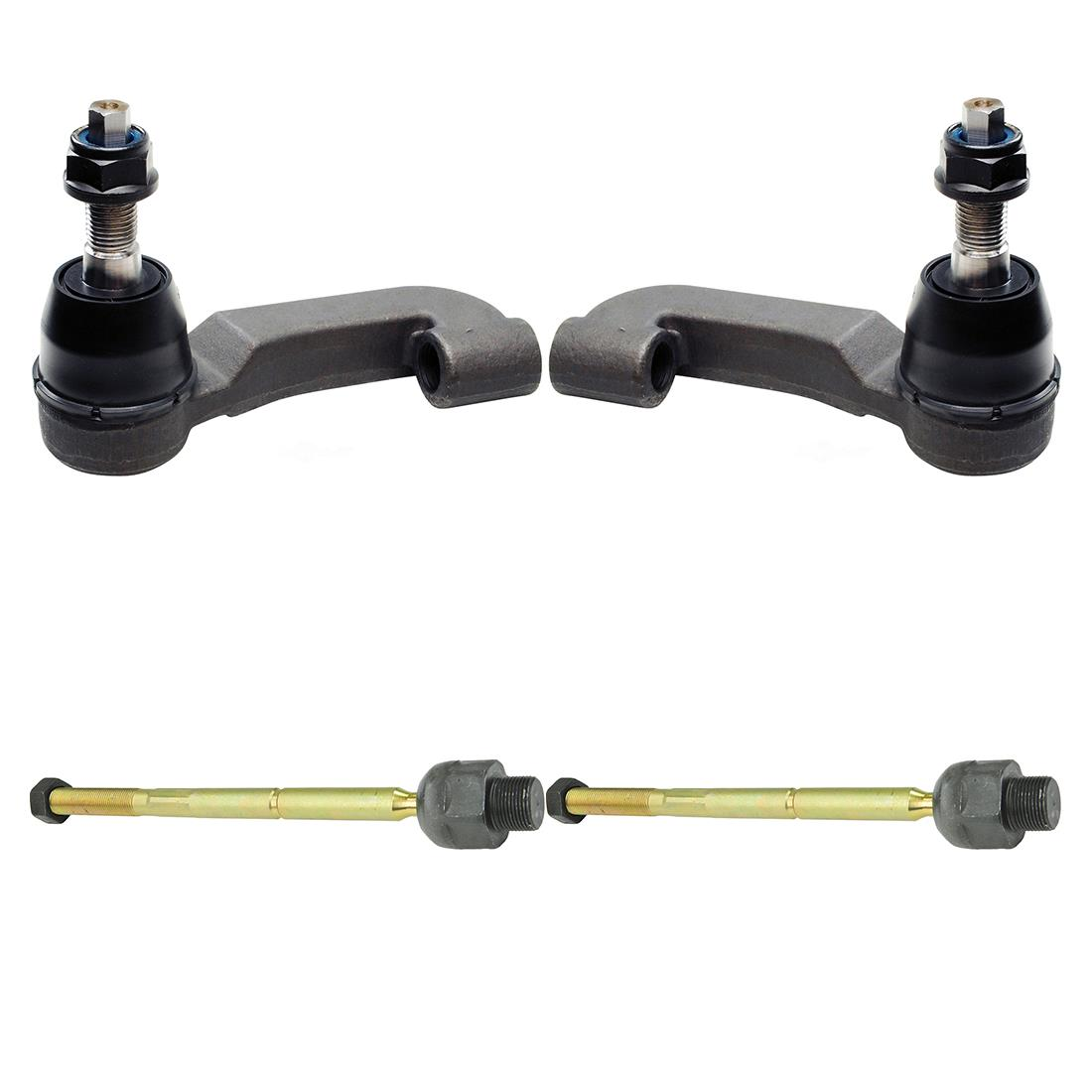 Mevotech Front Inner Outer 4X Steering Tie Rod End For Jeep Liberty Fits select: 2004 JEEP LIBERTY SPORT, 2003 JEEP LIBERTY SPORT/FREEDOM