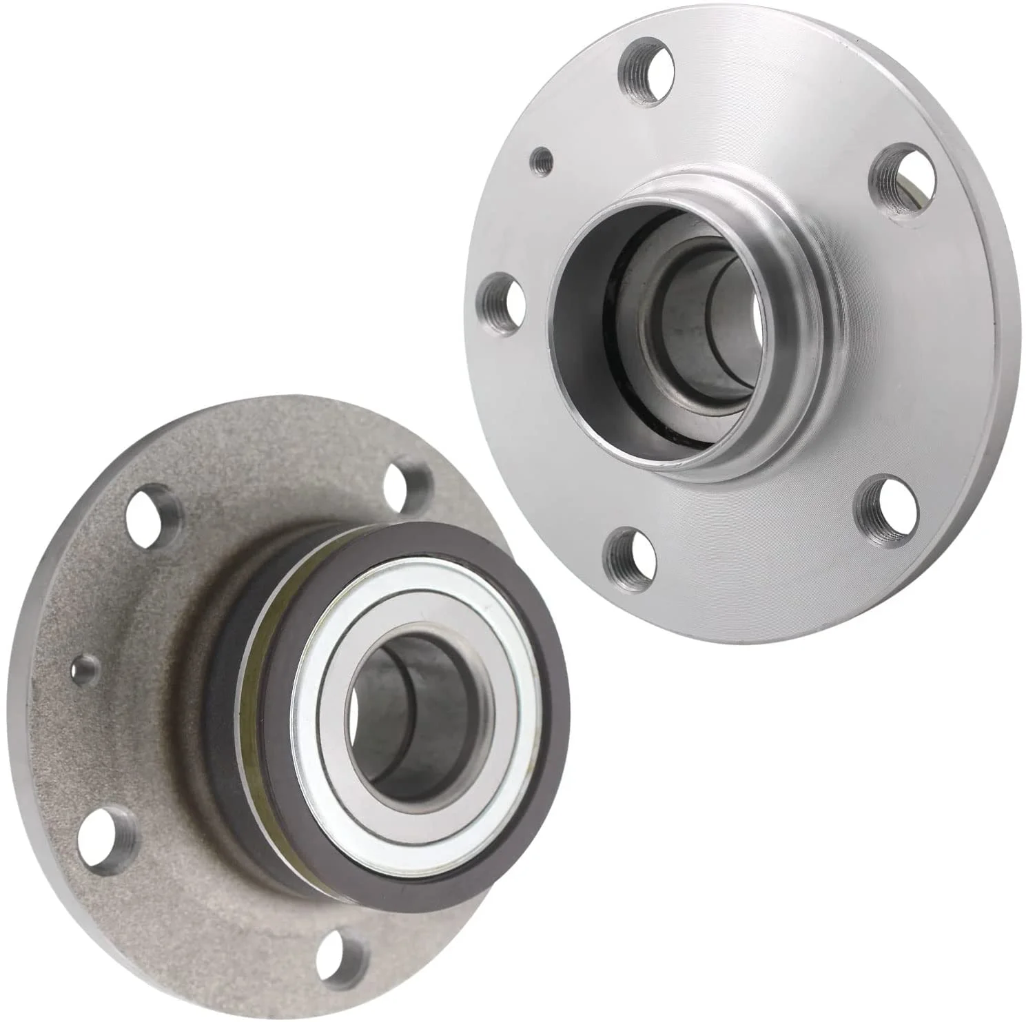 JADODE 512319 Rear Wheel Hub Bearing Assembly Replacement for Audi Q3 TT, Volkswagen Arteon Beetle CC Eos Golf Golf City GTI Jetta Passat Passat CC Tiguan Hub Bearing 2pc