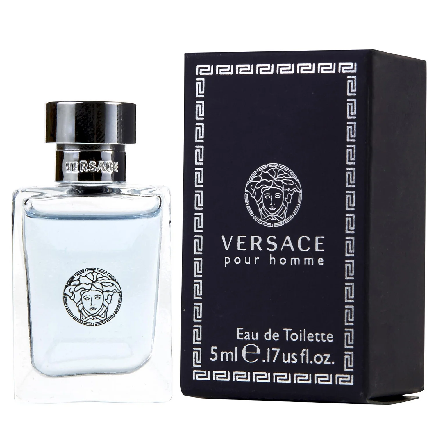 Versace Bright Crystal Absolu EDP, Bright Crystal EDT, Pour Homme EDT - 5ml 3PK Kit