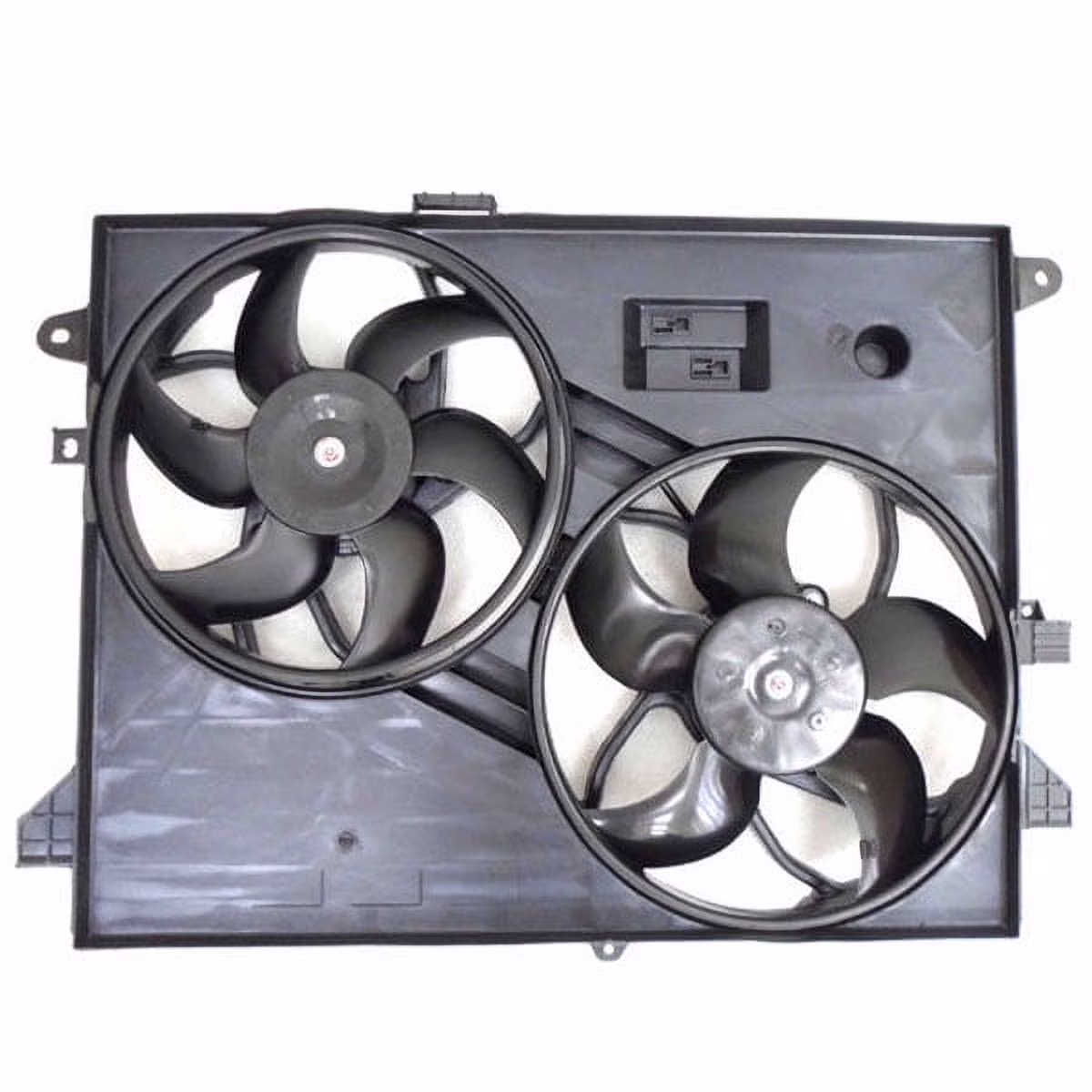 For 08-10 Vue & 2012 Captiva Sport Radiator AC Condenser Cooling Fan Motor Assy