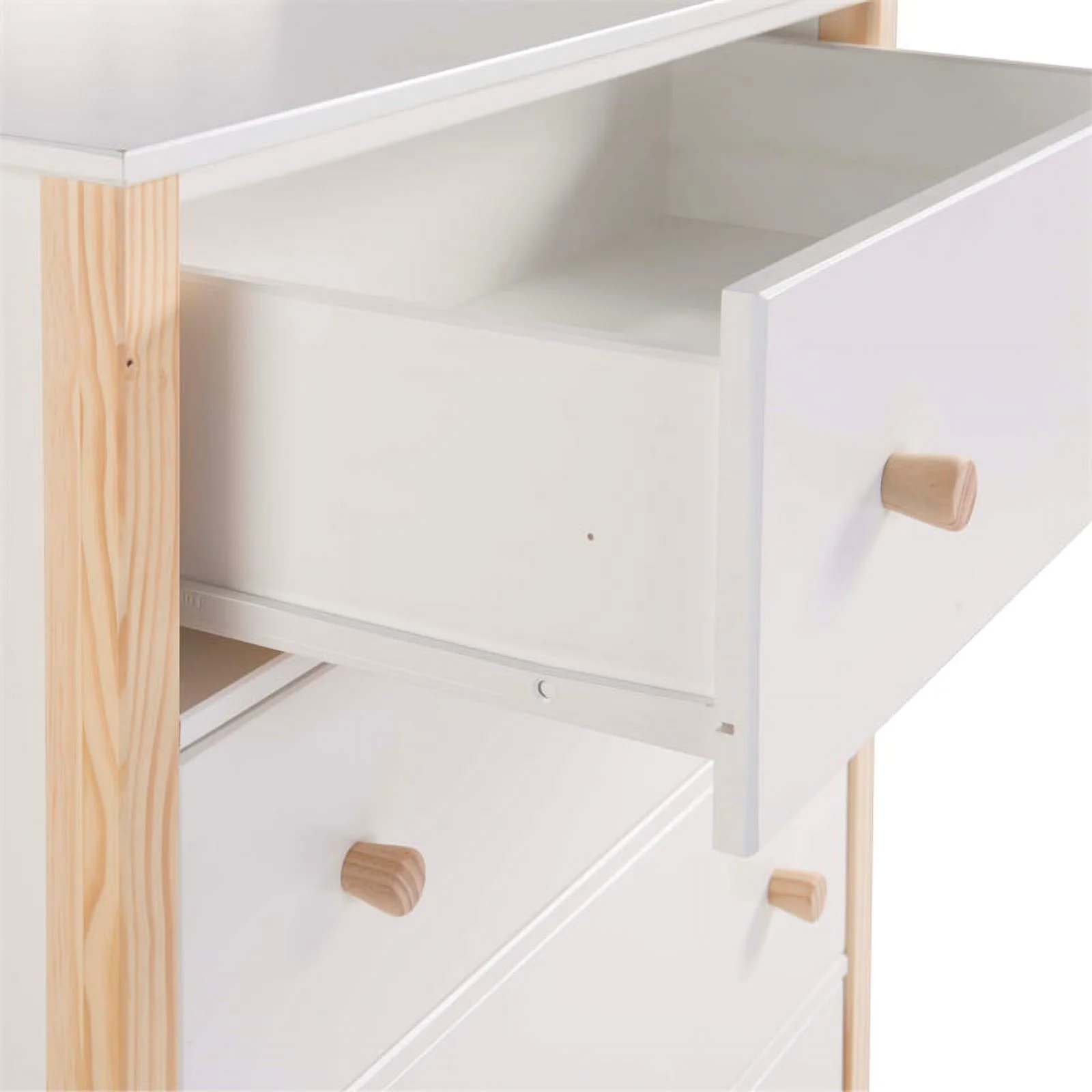 Home Square 3-Piece Set with Bookcase & 4 Drawer Chest & Twin House Bed