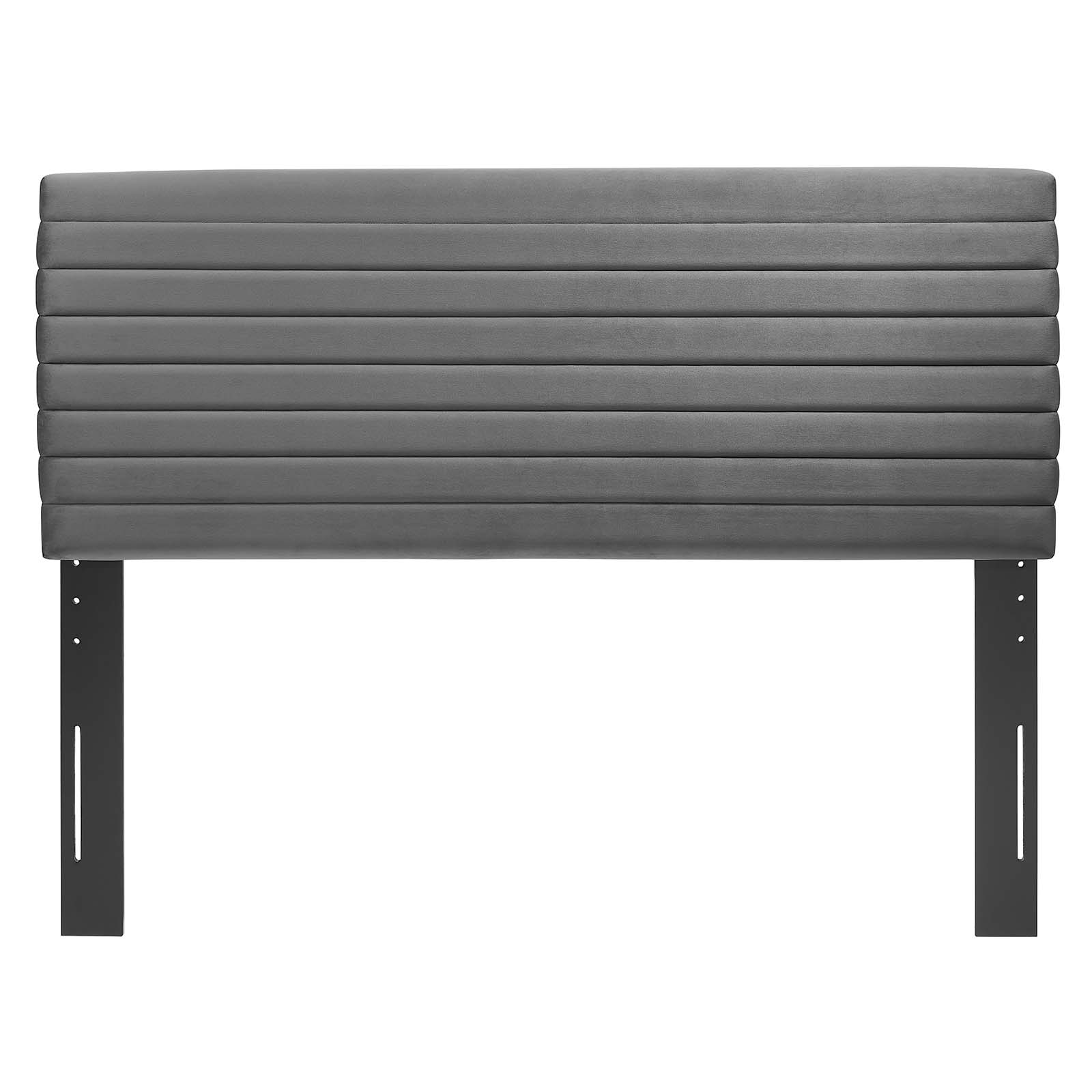 Modway Tranquil Twin Headboard in Gray