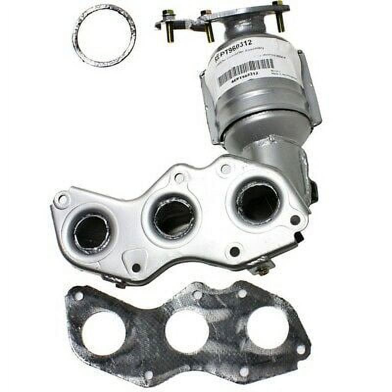 For 2007-2017 Camry Catalytic Converter Aluminized Steel Tube 40672