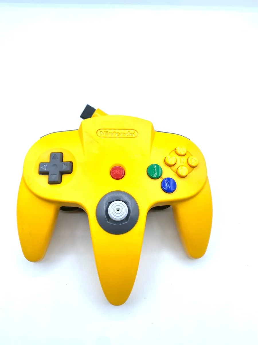 N64 Controller OEM Yellow Used