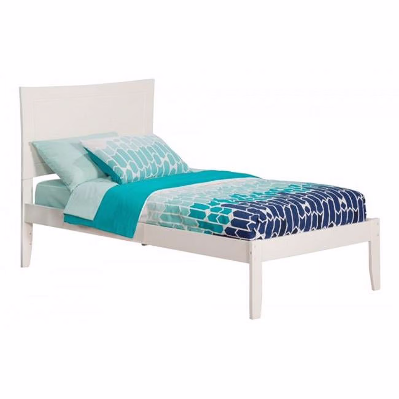 Metro Bed, White - Twin Extra Large