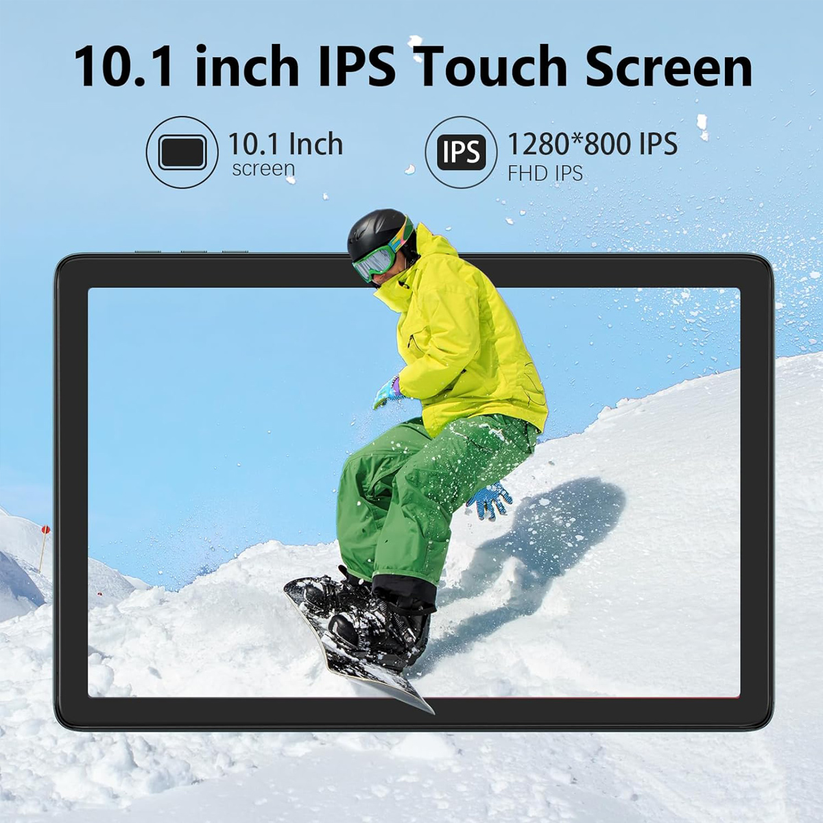 Tablet,10.1 inch Android 12 Tablets,8GB RAM 128GB ROM, 2.4G/5G WiFi Tablet Android, 5G wifi 1280*800IPS Screen