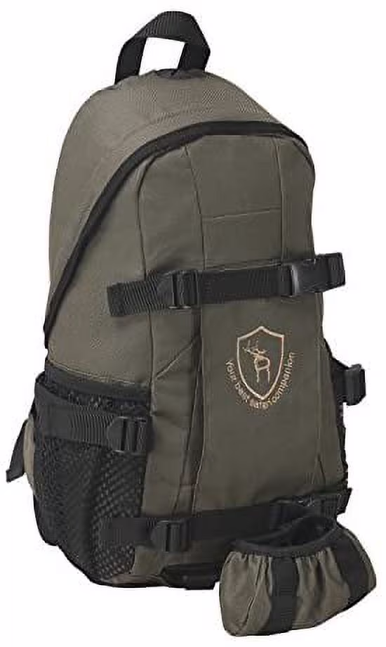 TOURBON Outdoor Day Pack Hunting Backpack with Rifle Holder - Camo