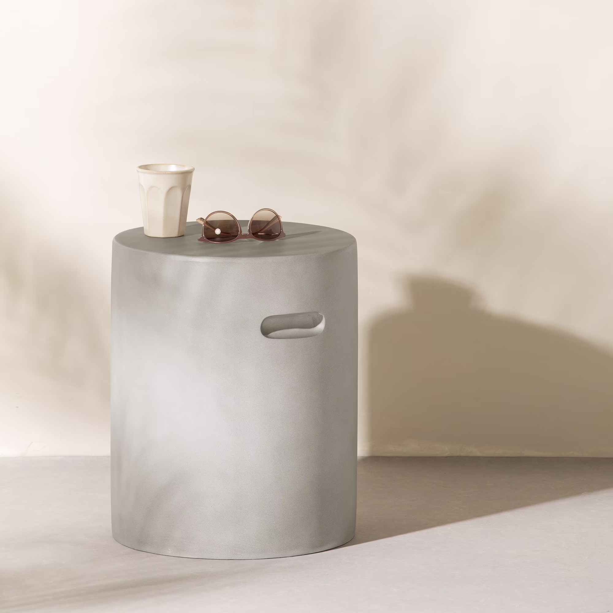 South Shore Amalfi, Scandinavian Table,  Beige