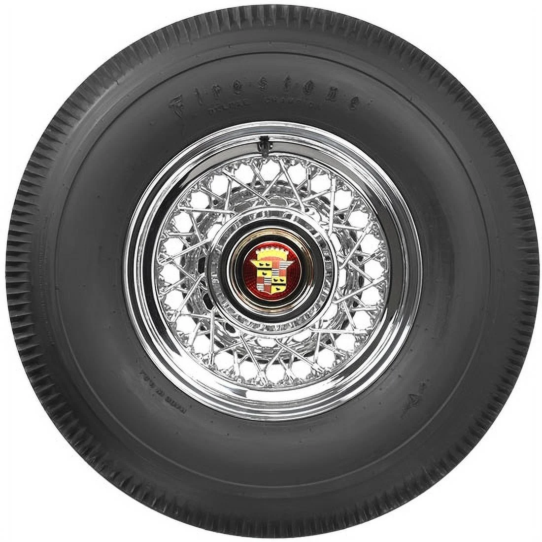 Firestone 682300 Vintage Blackwall Bias Ply Tire, 750-16