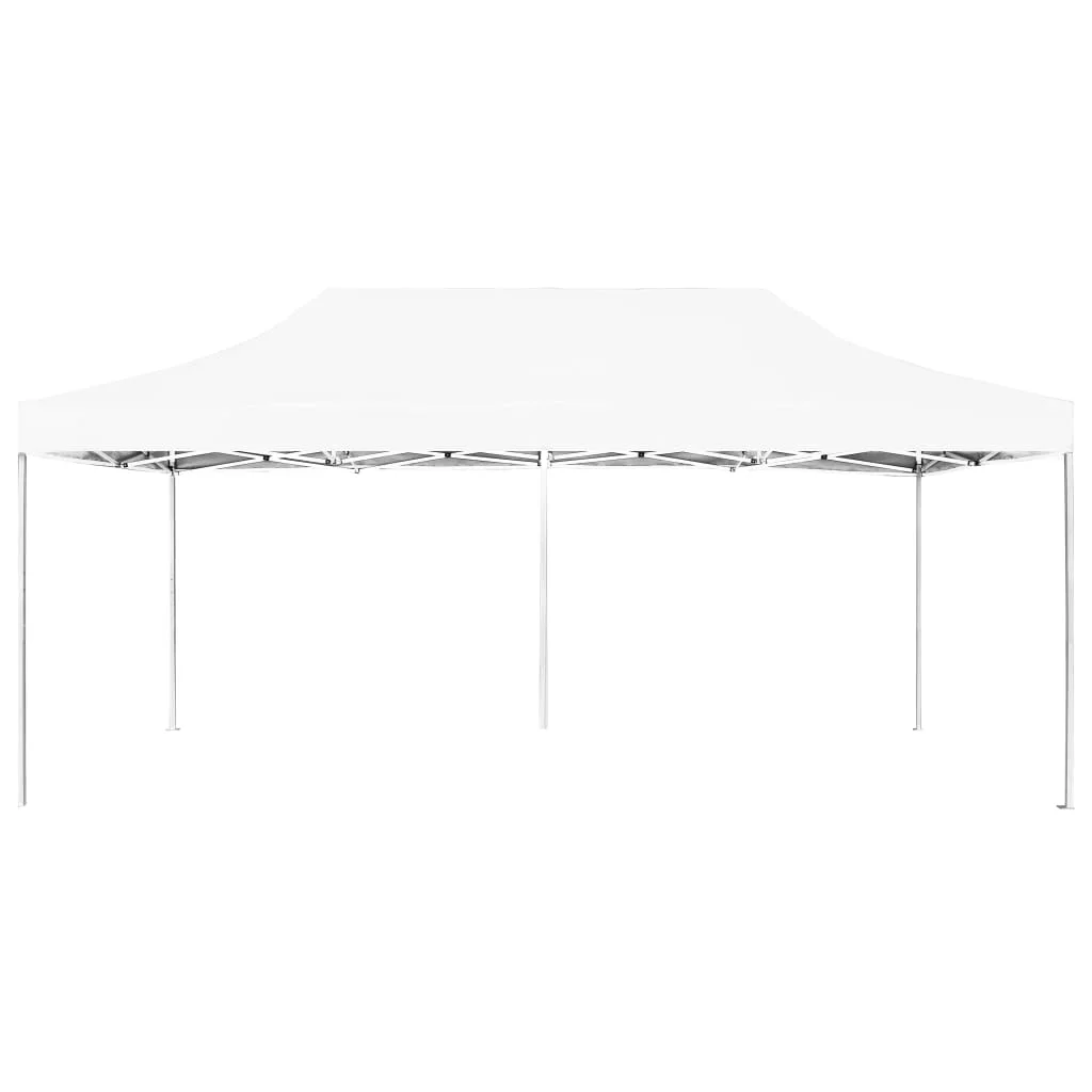 Professional Folding Party Tent Aluminum 19.7'x9.8' White