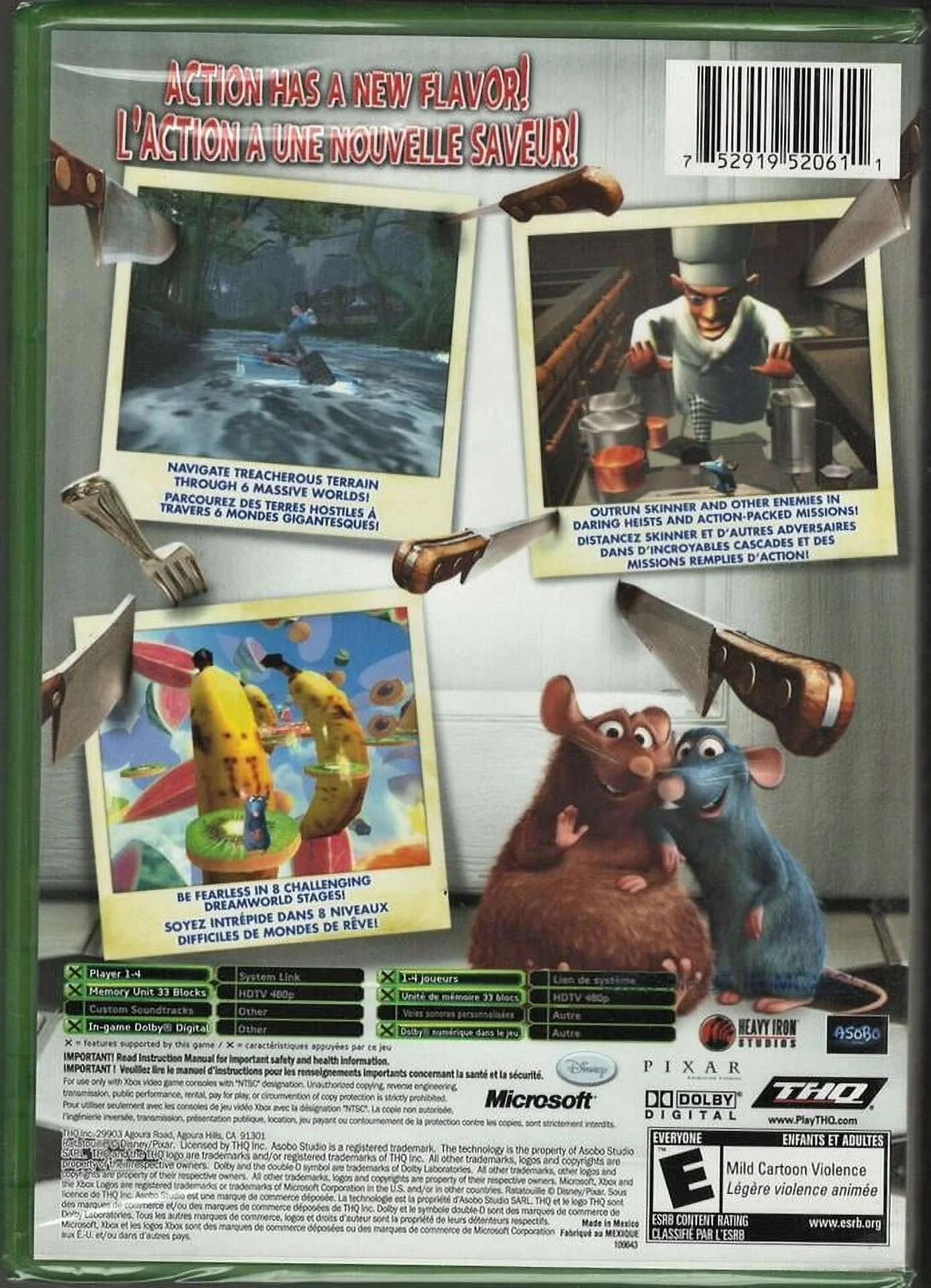 Ratatouille Xbox (Brand New Factory Sealed US Version) Xbox