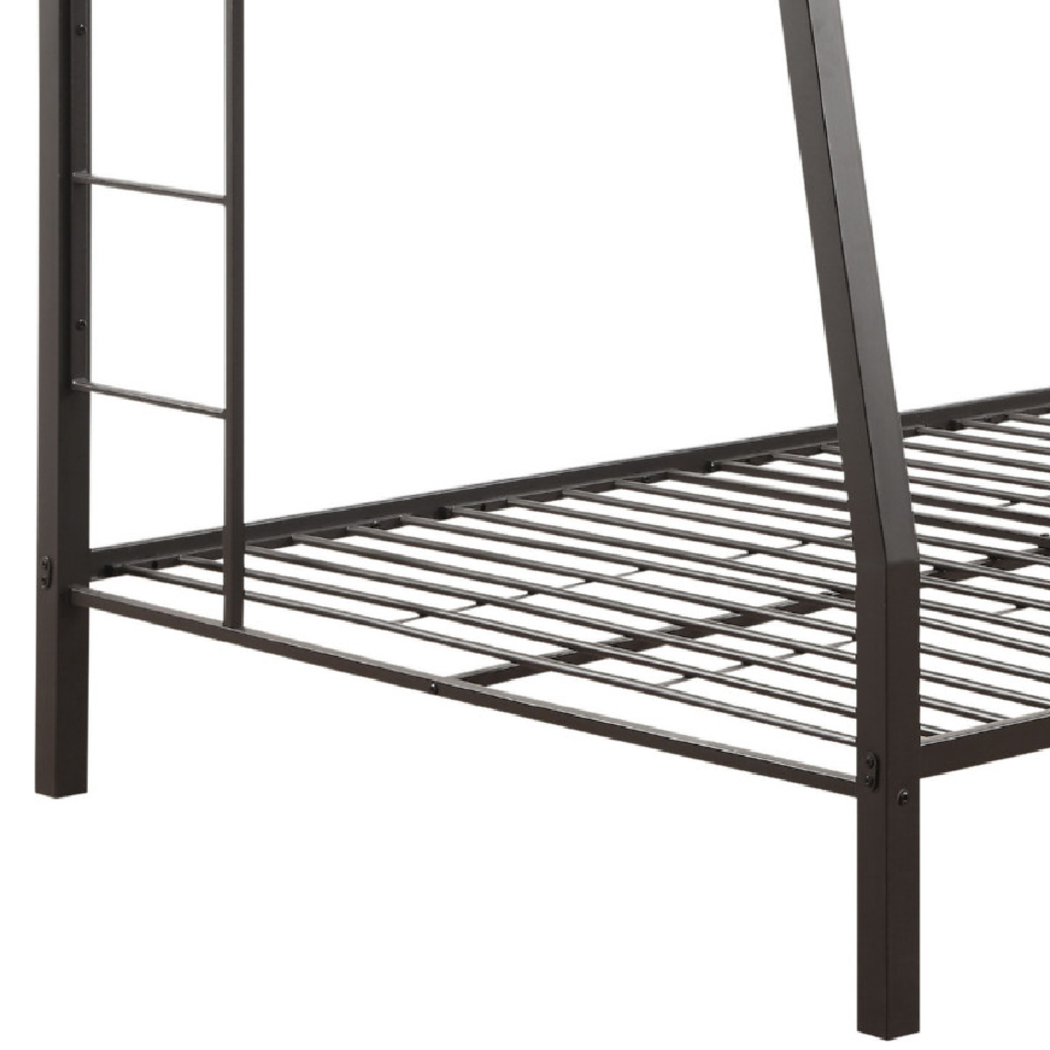 BenJara Metal Full XL/Queen Bunk Bed, Black Sand