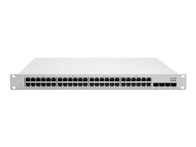 Cisco Meraki Cloud Managed MS250-48LP - Switch - L3 - managed - 48 x 10/100/1000 (PoE+) + 4 x SFP+ - desktop, rack-mountable - PoE+ (370 W)