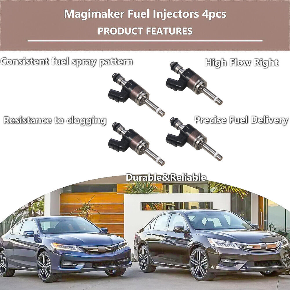 Jinyi  16010-5PA-305 Fuel Injectors Nozzle for Honda Civic Honda Accord 1.5L I4