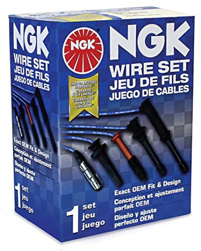 NGK Lifetime Warranty Ignition Wire Set, NX88 NGK Fits select: 1989-1990 NISSAN 240SX