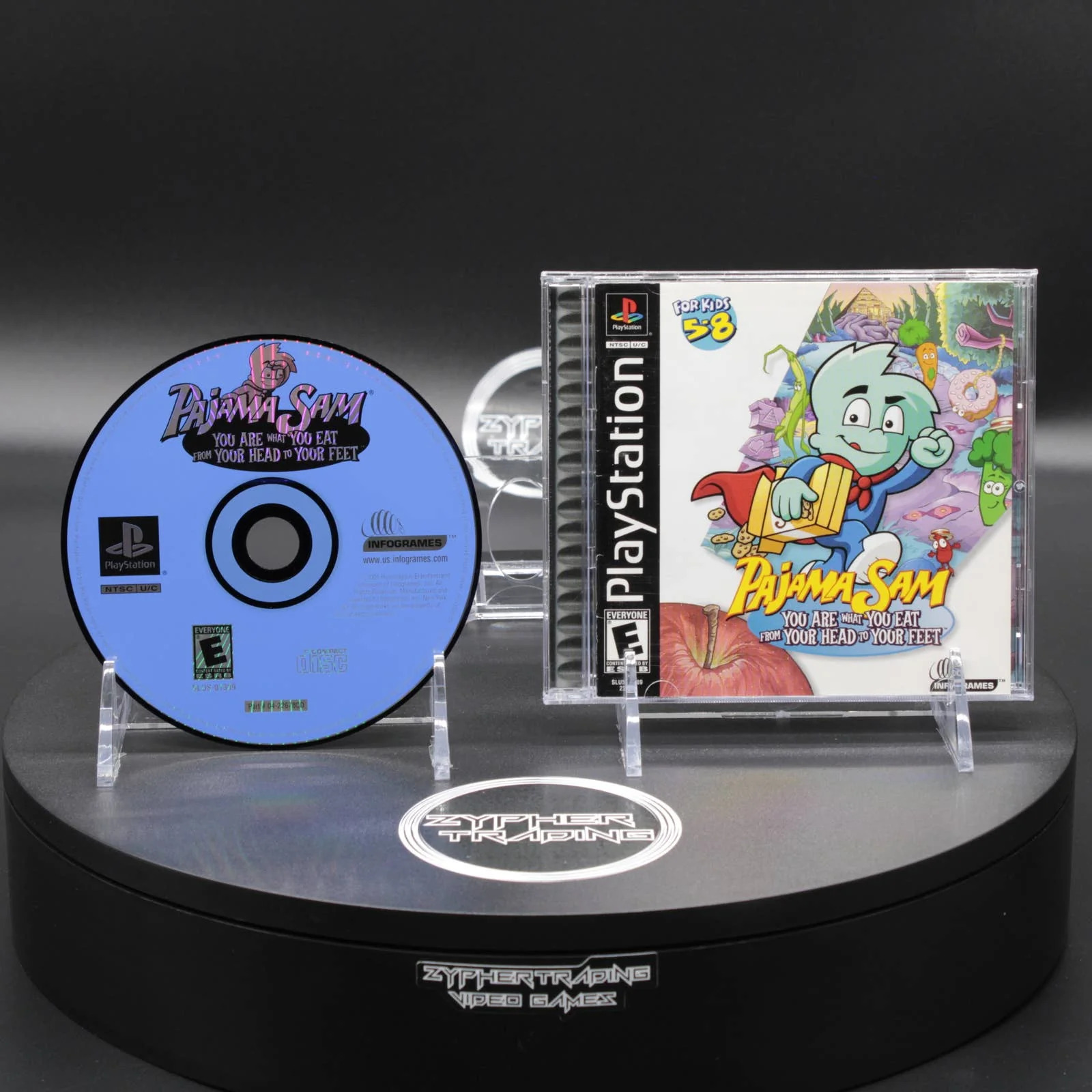 Pajama Sam: You Are What You Eat | Sony PlayStation | PS1 | 2001 | Tested