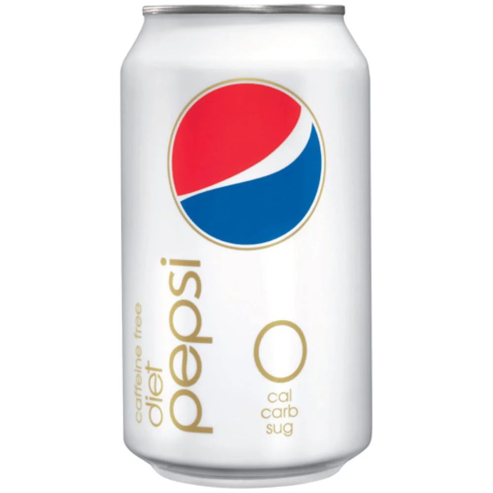 Diet Pepsi Caffeine Free Soda 12oz Cans (Pack of 18)