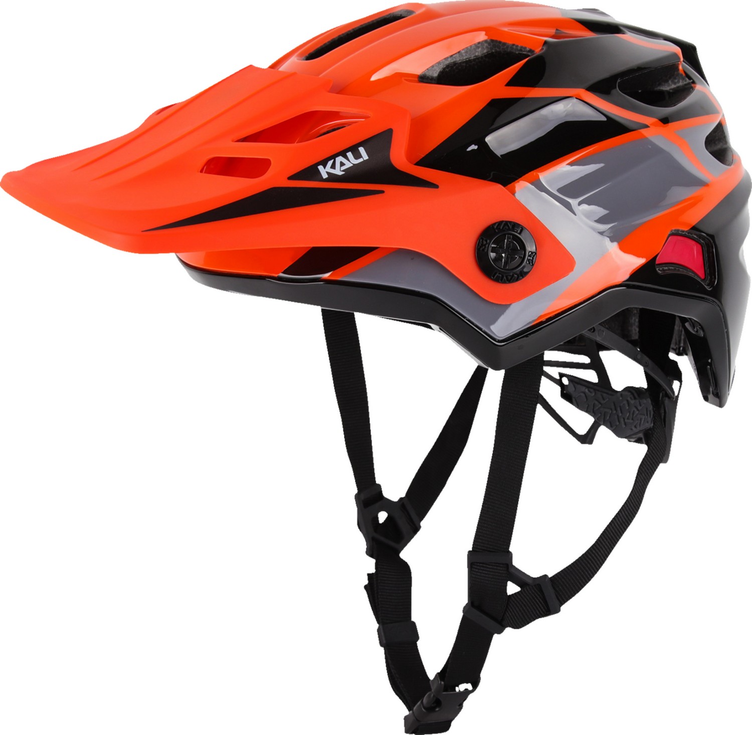Kali Maya Race Childrens MTB Mountain Bike Helmet Gloss Orange/Black