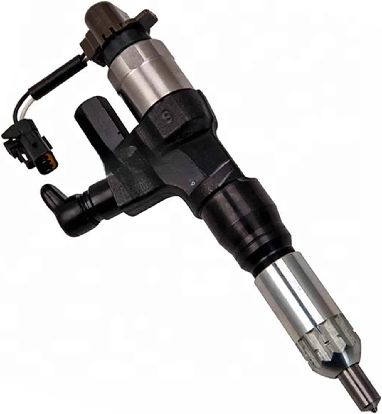 Seapple New Diesel Fuel Injector 095000-6593 Compatible with Hino J08E 3.8L 4.7L 5.0L 6.5L 7.7L Kobelco SK200-8 SK350-8 SK300-8 SK330-8 Excavator