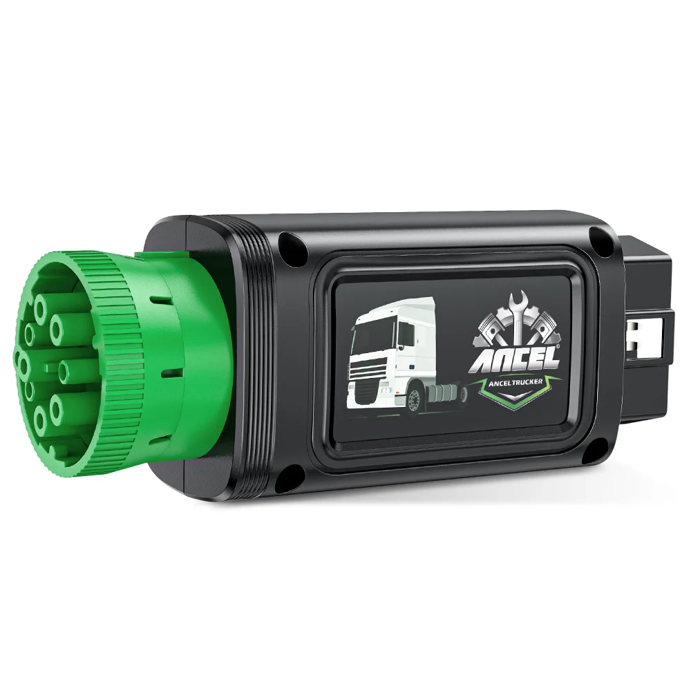 Ancel HD110 Heavy Duty Truck Scanner Full System Truck & Car 2 in 1 OBD2 Scanner Code Reader DPF Regeneration Diagnostic Tool