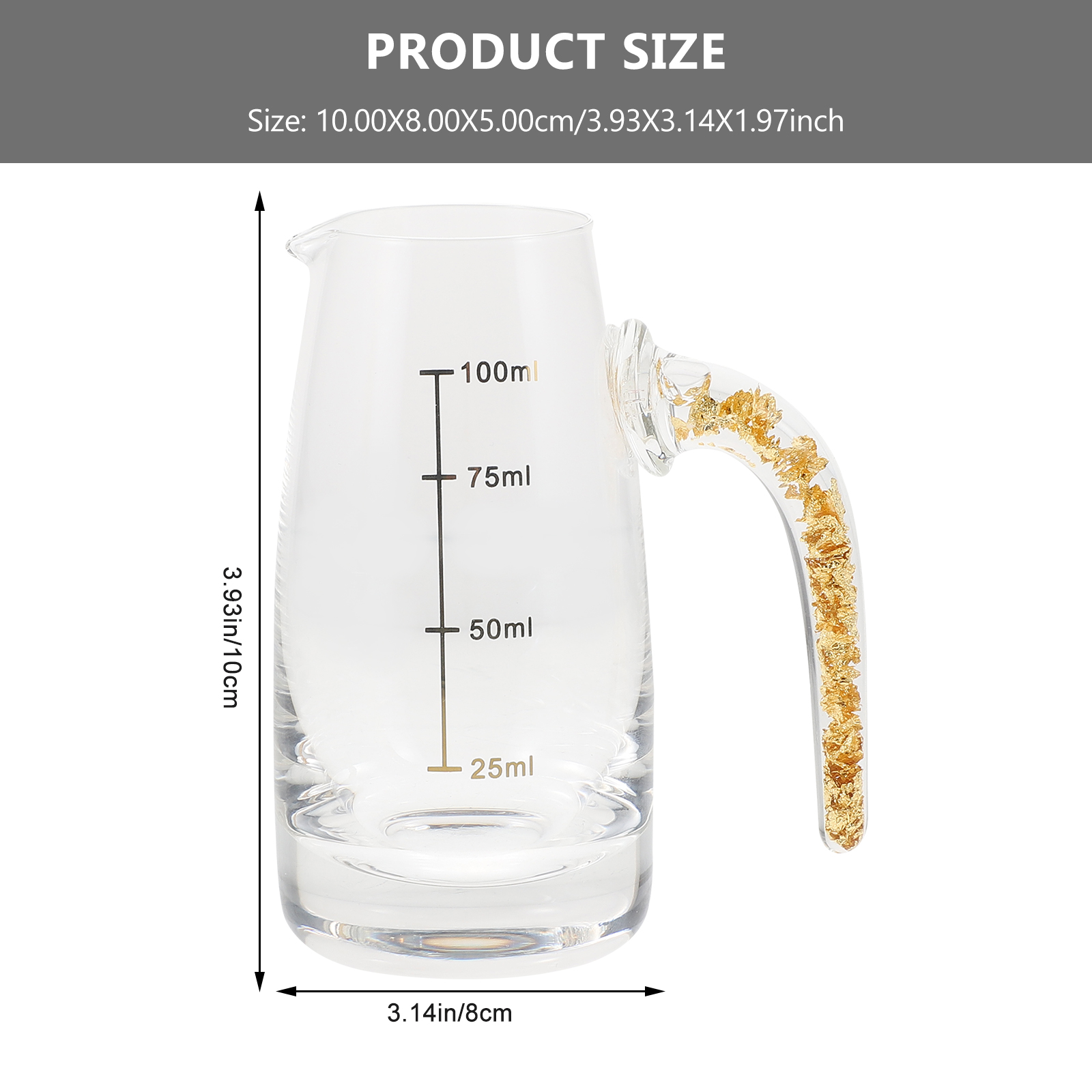 Crystal Glass Gold Foil Wine Dispenser High-grade Wine Dispenser Wine Liquor Separator