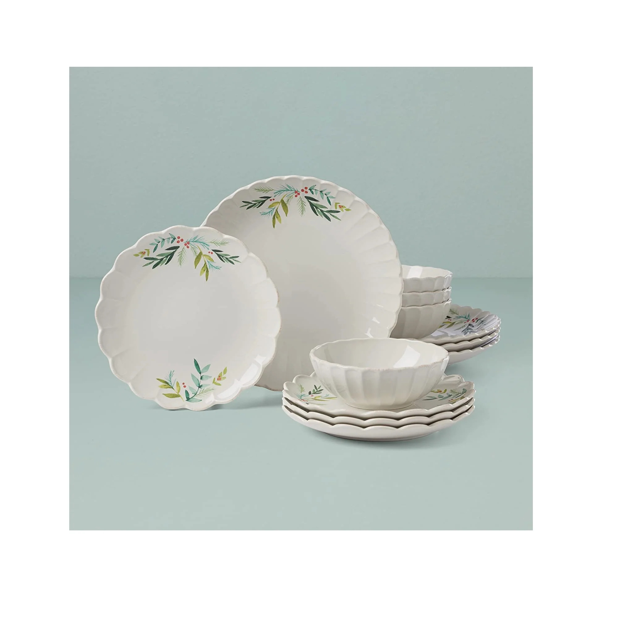 Lenox French Perle Berry 12-Piece Dinnerware Set