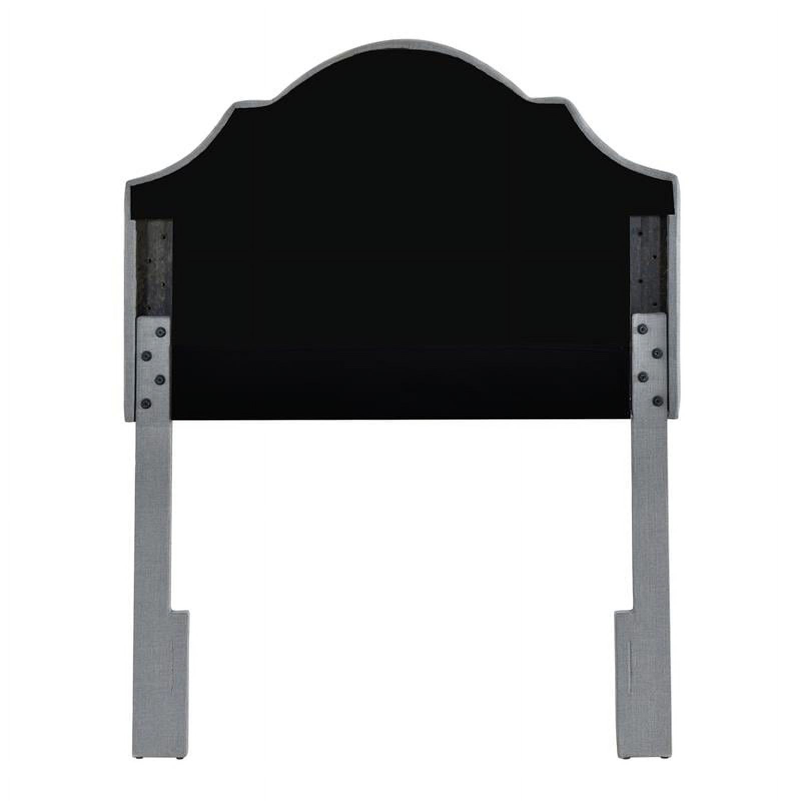 Twin Nail Trim  HB in Charcoal Gray