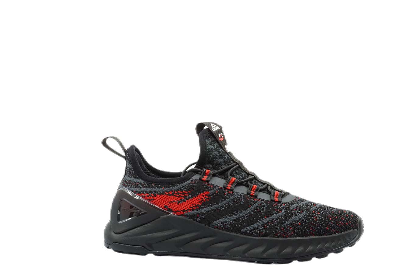 [EK9450] Kids Youth Peak Taichi 1.0 Plus Black Melange Running Shoes - 5.5 - (Youth)