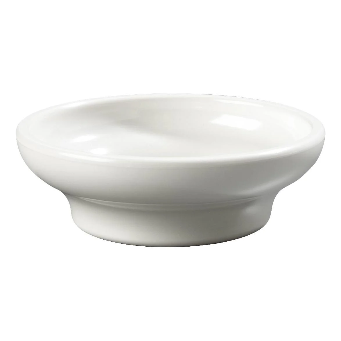 5 oz. Bone White Melamine Salsa Dish, Dozen
