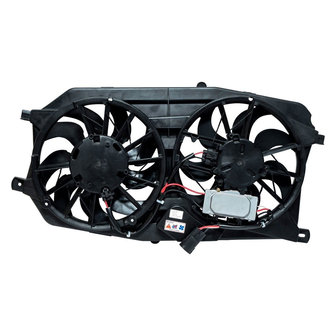 Dual Radiator and Condenser Fan Assembly -- Radiator-Condenser Fan Assy Fits select: 2005-2007 FORD FIVE HUNDRED, 2005-2007 FORD FREESTYLE