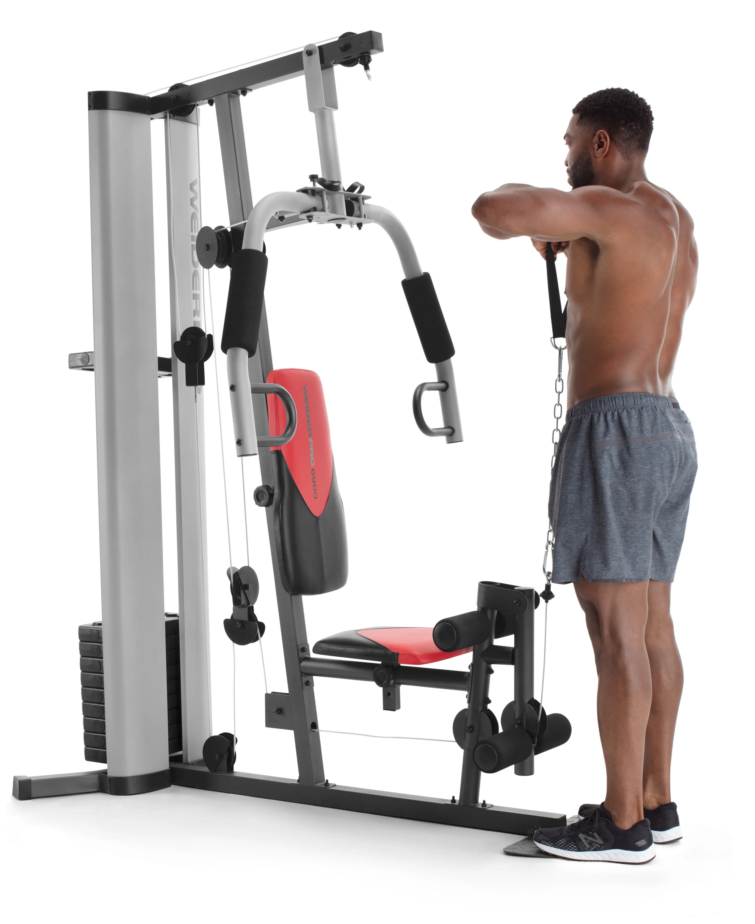 Weider Pro 6900 Home Gym System with 125 Lb. Weight Stack