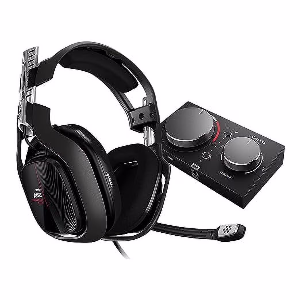 Open Box ASTRO Gaming A40 TR Wired Headset + MixAmp Pro TR Dolby Audio 939-001658 - Black