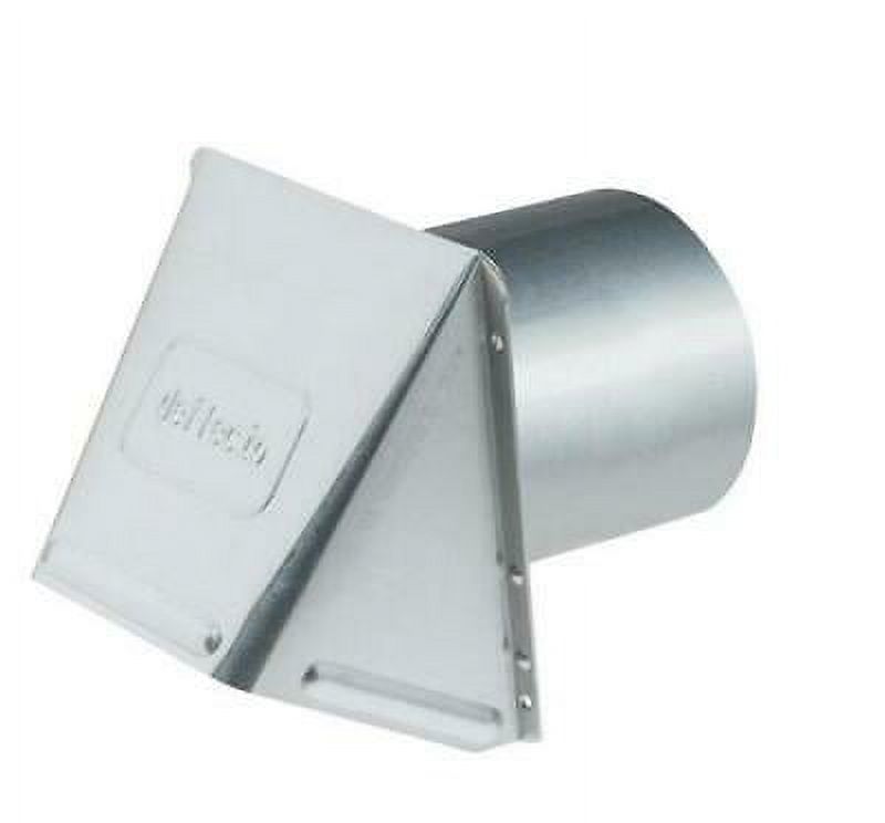 Deflect-O 6 in. Dia. Aluminum Wall Cap With Damper