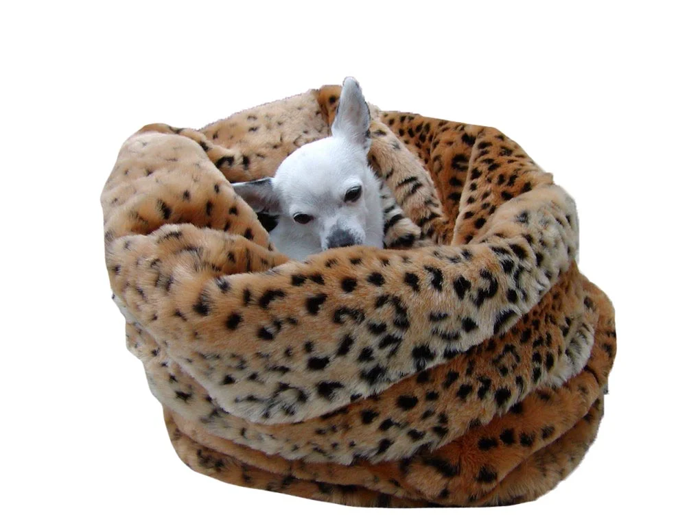 Tiger Dreamz - Trundle Pet Bed 3 Way - Ocelot