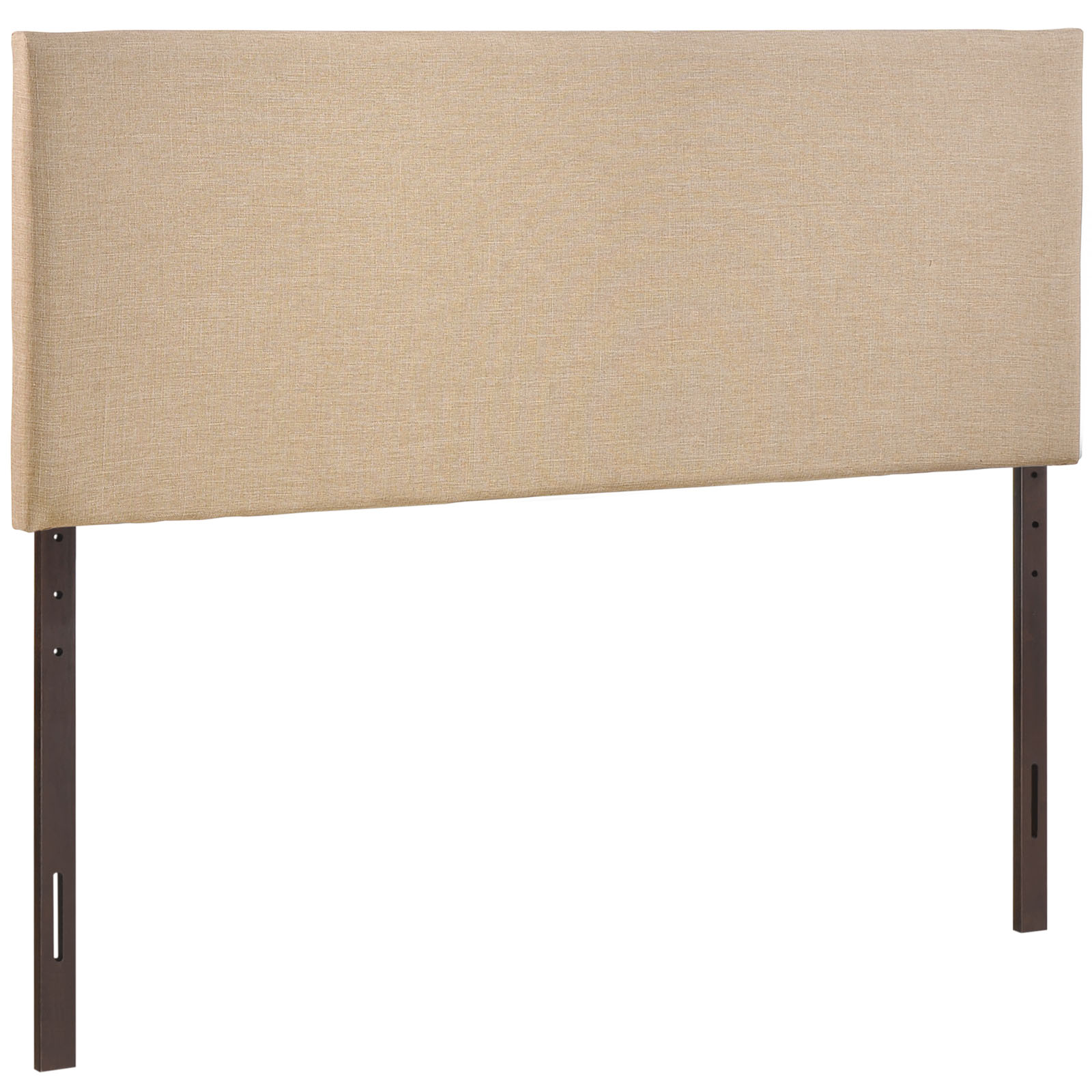 Modway Region Queen Upholstered Headboard in Cafe