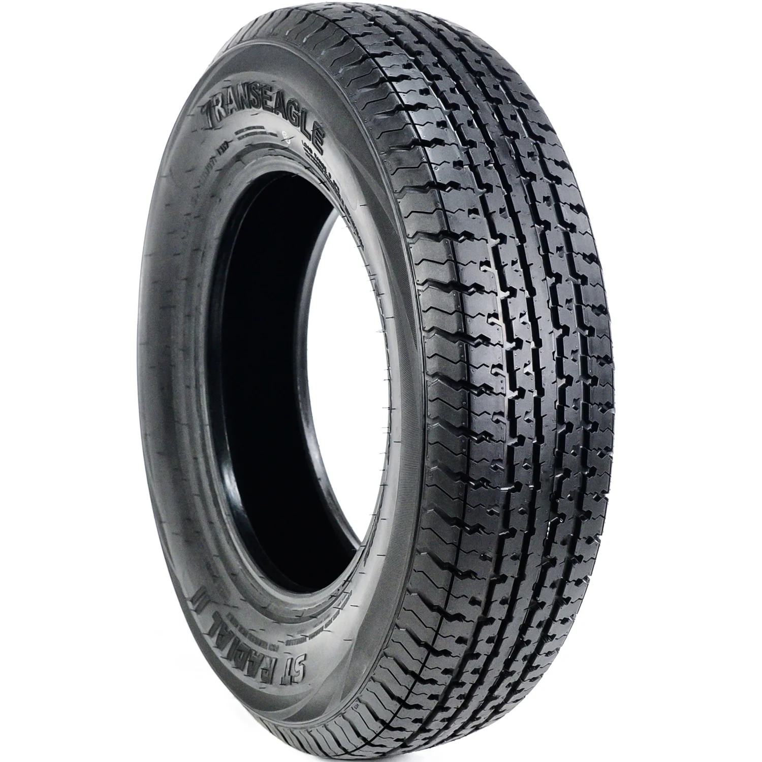 Set of 4 (FOUR) Transeagle ST Radial II Steel Belted ST 175/80R13 Load D (8 Ply) Trailer Tires