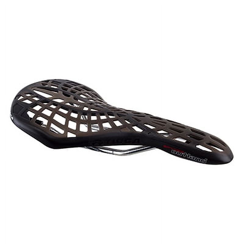 Tioga Spyder Outland Saddle - Black 135mm Width Chromoly Rails Composite