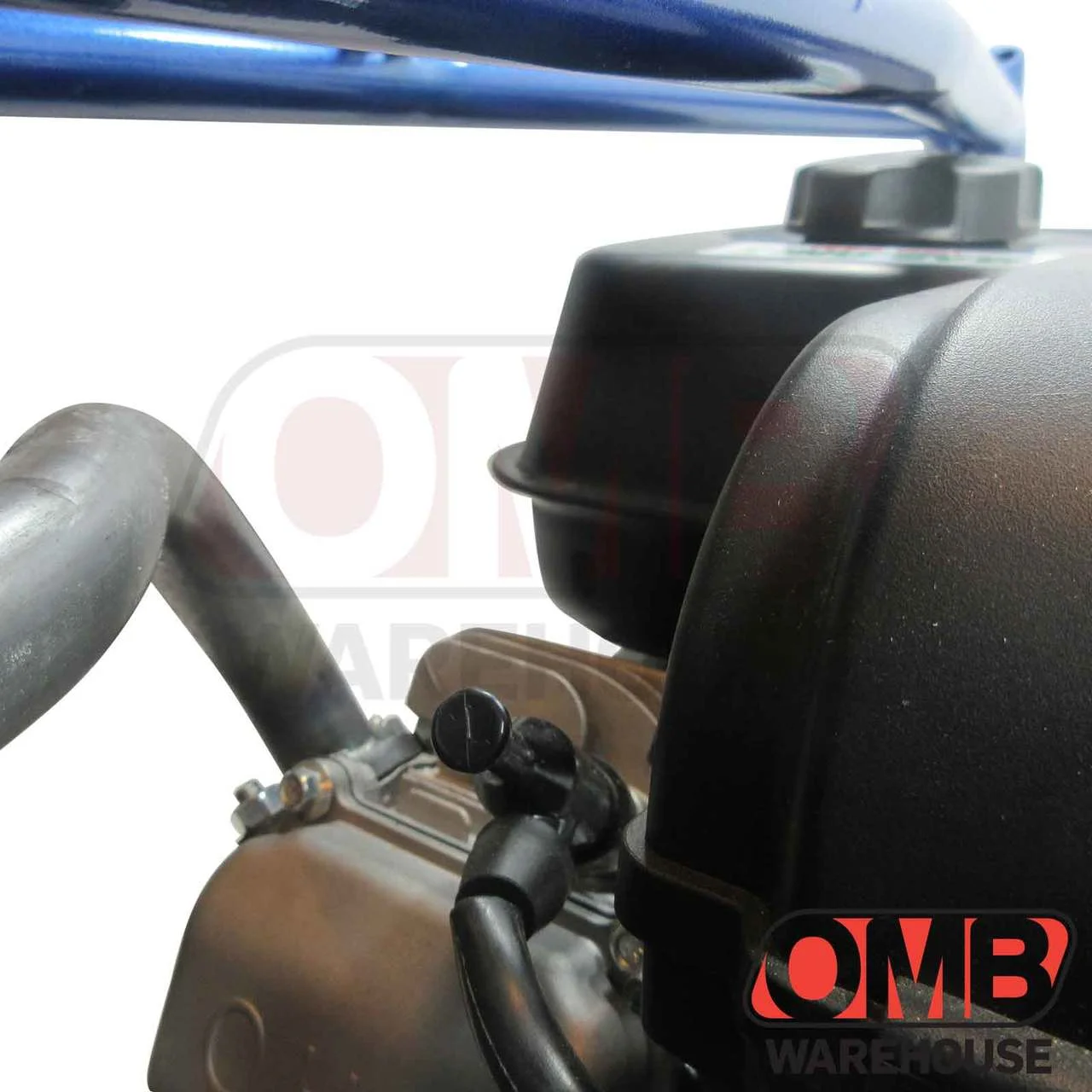 Mini Bike Pipe w/ Muffler - Under seat style