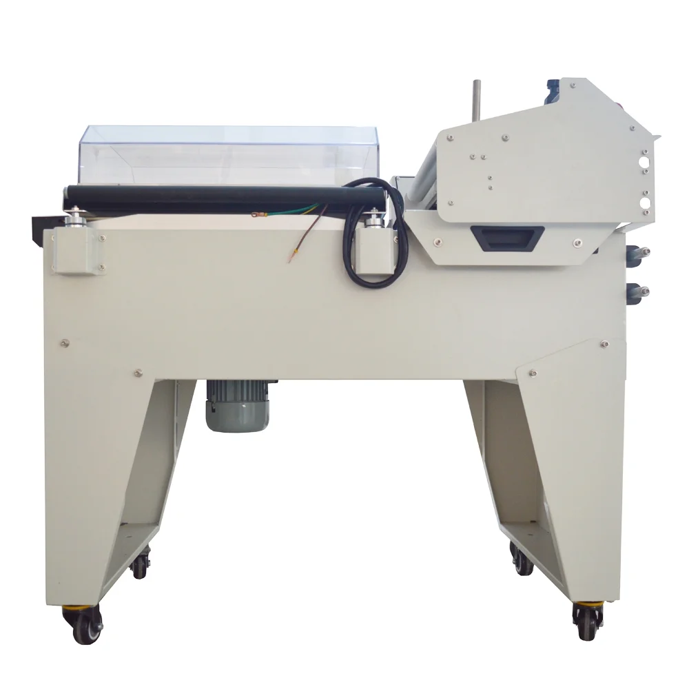 INTSUPERMAI Automatic 2 in1 Heat Shrink Packaging Machine Thermal Shrink Sealing and Cutting Machine PVC POF Film Wrapping Machine FM5540