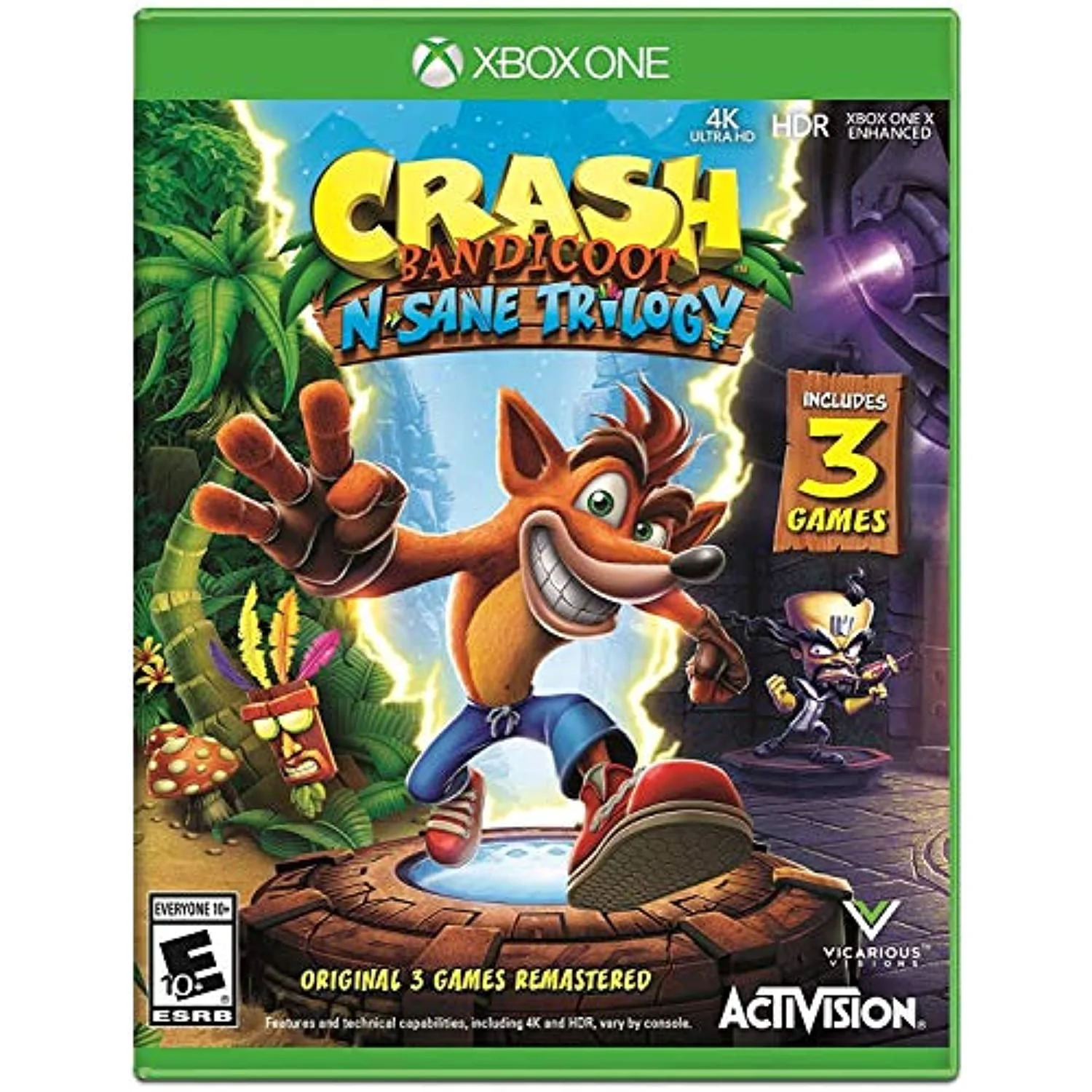 Crash Bandicoot N. Sane Trilogy - Xbox One Standard Edition